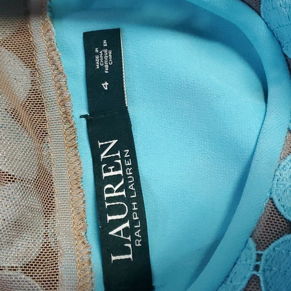 Lauren Ralph Lauren teal blue dress - Picture 8 of 8